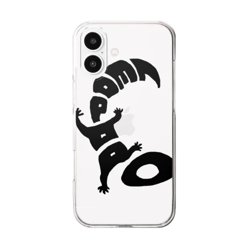 ヒョウモントカゲモドキ“LEOPARD” Clear Smartphone Case