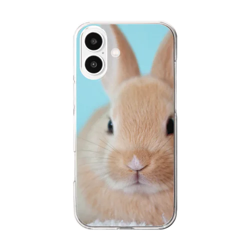 うさぎさん Clear Smartphone Case