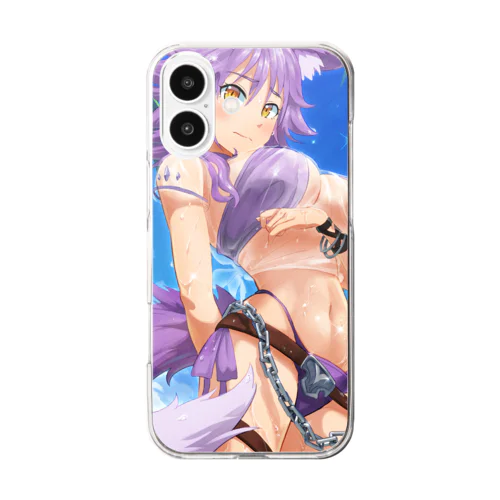 Princess Connect: Swimsuit Makoto Clear Smartphone Case