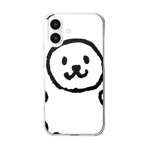 鎖骨ちゃん（前） Clear Smartphone Case