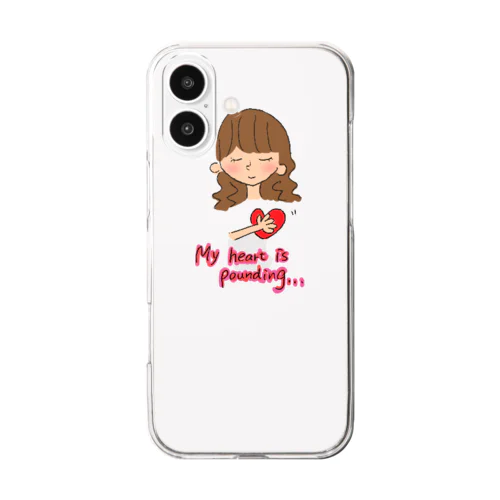 ドキドキ.. Clear Smartphone Case