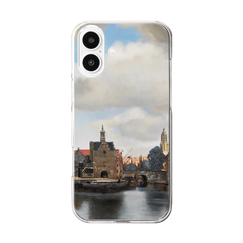 フェルメール / 『デルフト眺望』1660年-61年 Clear Smartphone Case