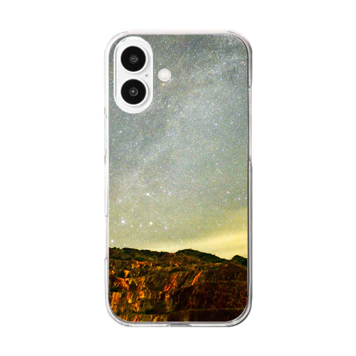 道南金剛の星空 Clear Smartphone Case