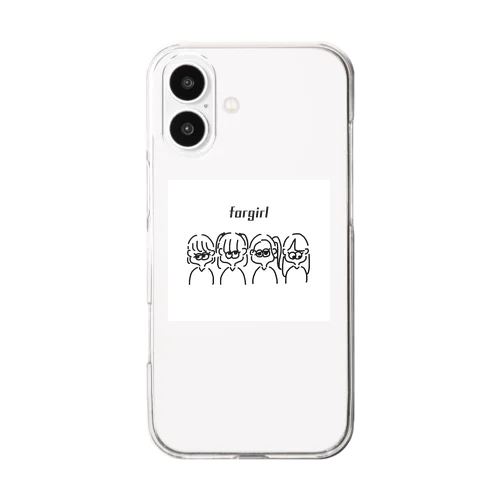 4girl Clear Smartphone Case