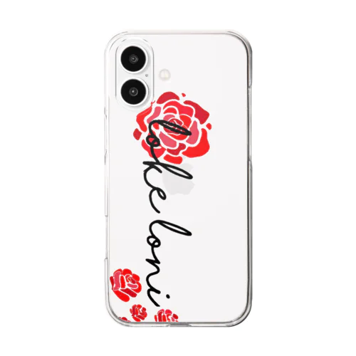 Loke lani Clear Smartphone Case
