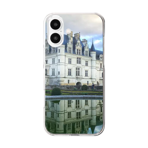 Le château de Chenonceau シャノンソー城 Clear Smartphone Case