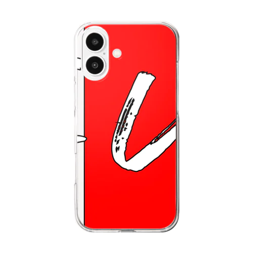 AUDEVTシャツ Clear Smartphone Case