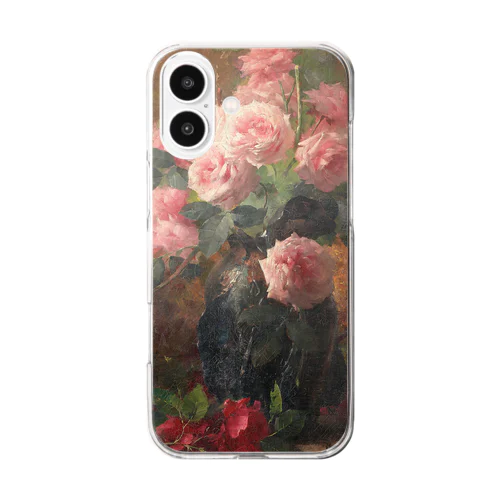 フランス・モルテルマン《バラの静物》 Clear Smartphone Case
