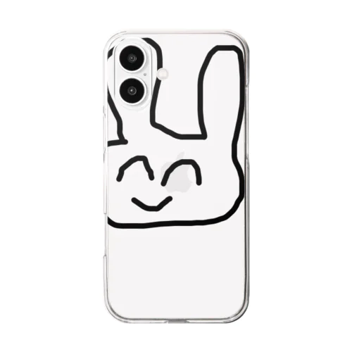 うさchan Clear Smartphone Case