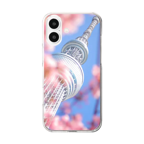 Tokyo SKYTREE in Spring Clear Smartphone Case