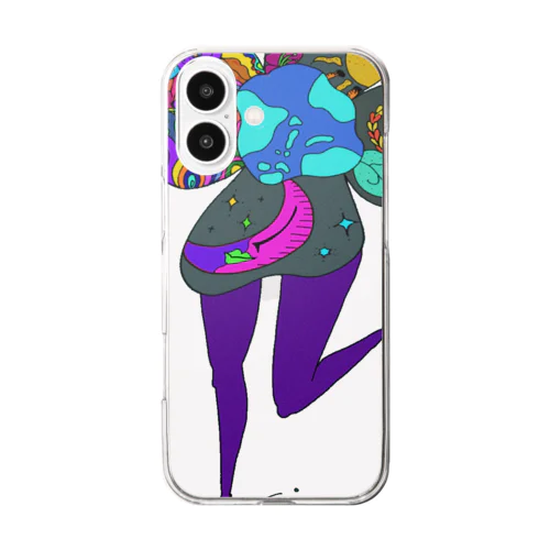 花だって意思を持つ Clear Smartphone Case