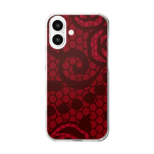 Bloody Rose Clear Smartphone Case