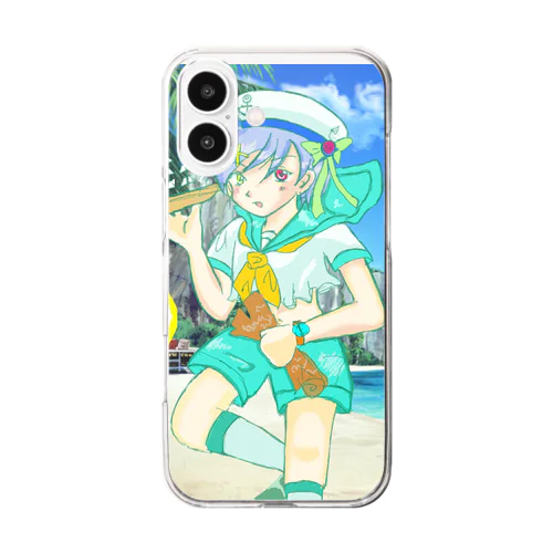 水兵さん♪♪♪船長に、なりたい♪ Clear Smartphone Case