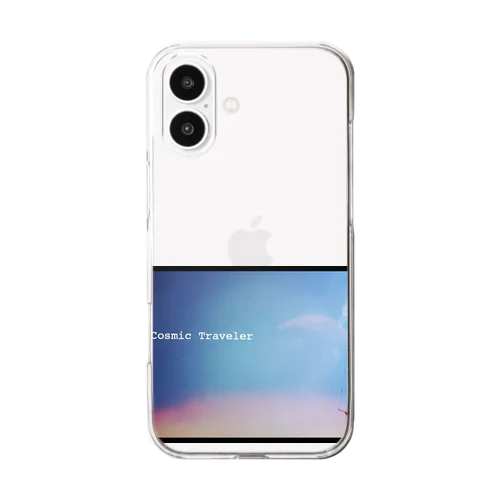 Cosmic Traveler  Clear Smartphone Case