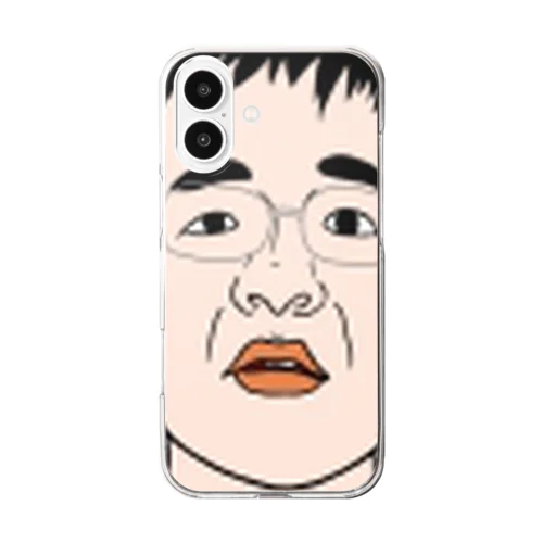 ともしだよ Clear Smartphone Case