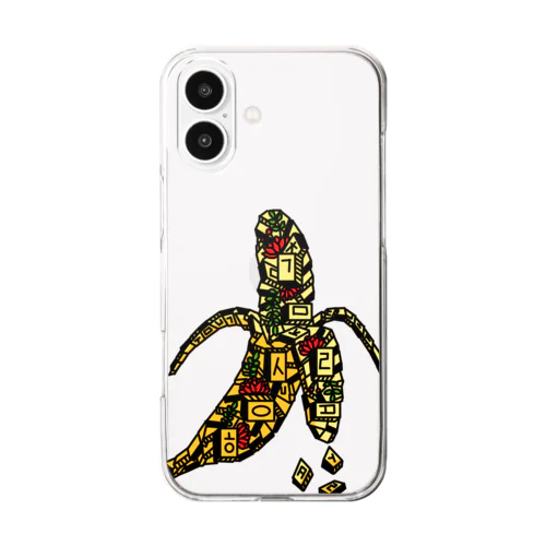 バナナの話 Clear Smartphone Case