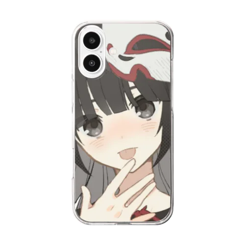 Foxのスマホケース Clear Smartphone Case