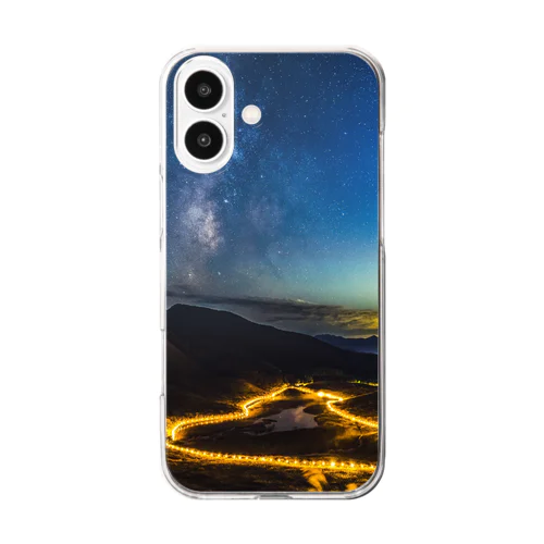 #003 星空 Clear Smartphone Case