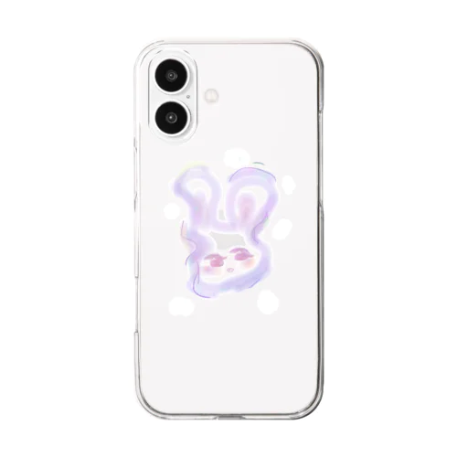 紫がすき Clear Smartphone Case