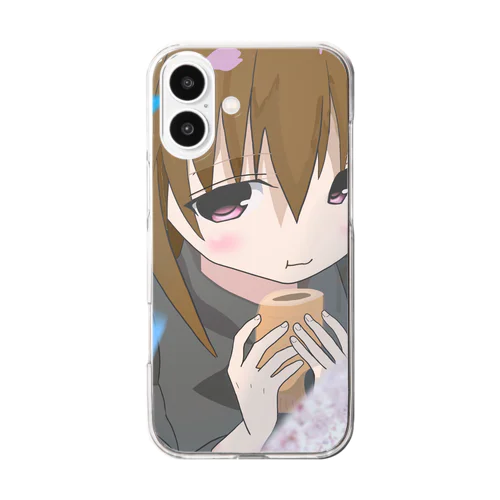 春の便り Clear Smartphone Case