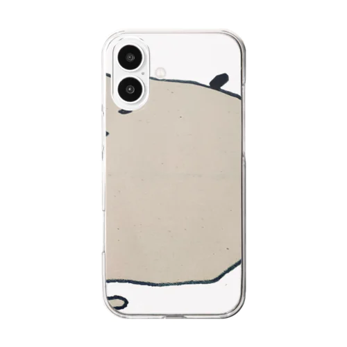ぱぐのおやこ Clear Smartphone Case