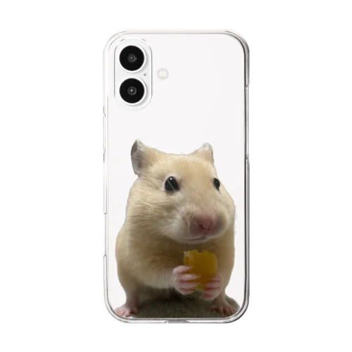 ハムスター　めんま Clear Smartphone Case