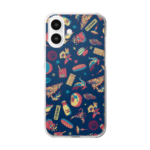 Night on the Galactic Railroad Clear Smartphone Case