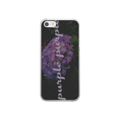 purplepurple スマホケース Clear Smartphone Case