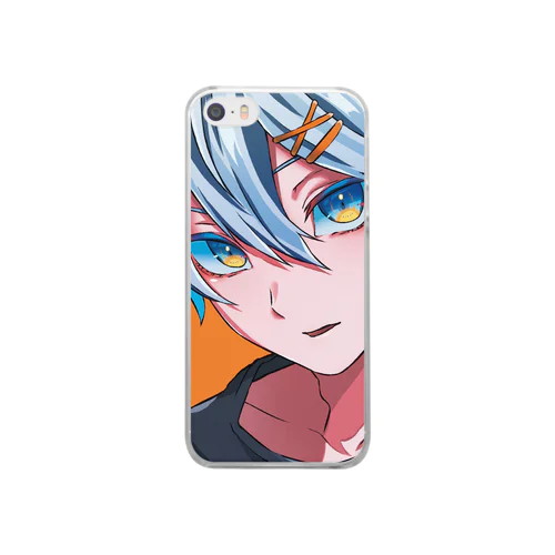 インナーカラー男子🎵 Clear Smartphone Case