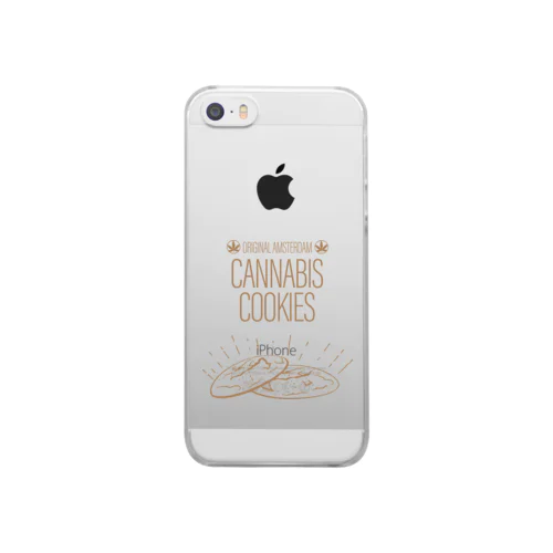 Cannabis Cookie（カナビスクッキー） Clear Smartphone Case