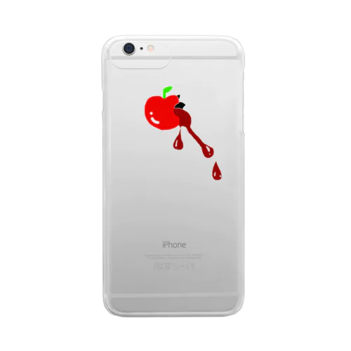 りんご Clear Smartphone Case