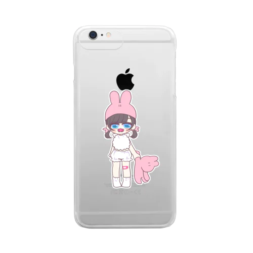 うさぎbaby Clear Smartphone Case