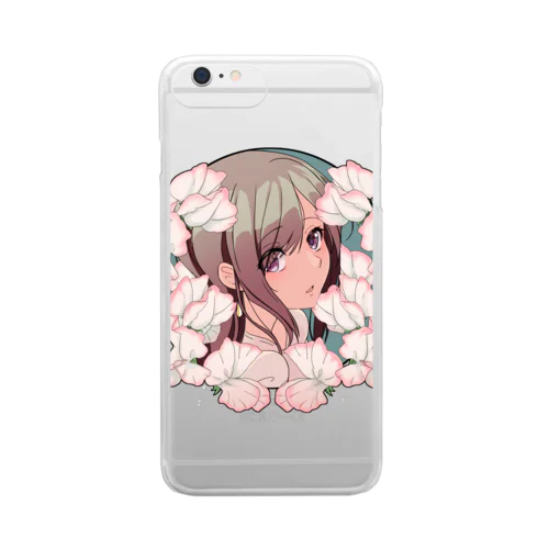 花 Clear Smartphone Case