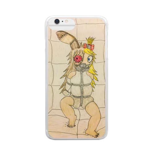 Padded Girl Clear Smartphone Case