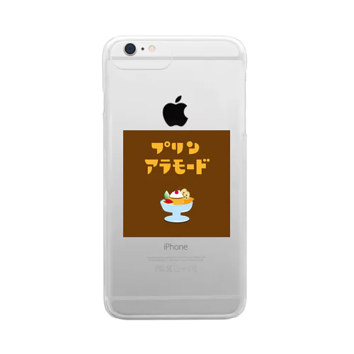 プリンアラモード Clear Smartphone Case