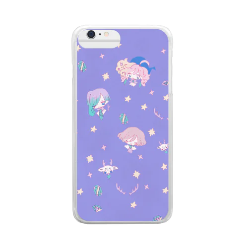 星の部屋 Clear Smartphone Case