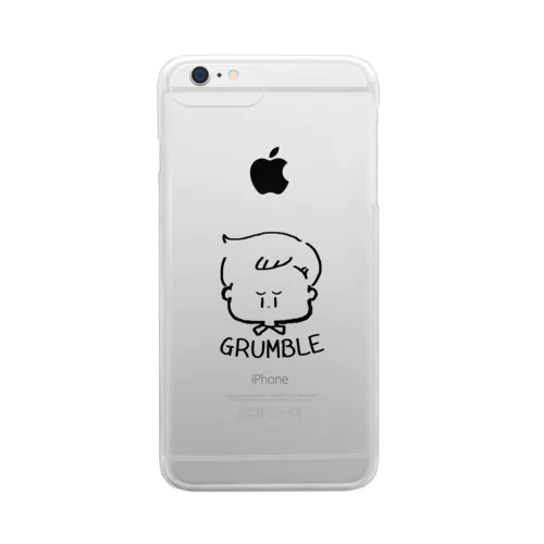 GRUMBLE BOY Clear Smartphone Case