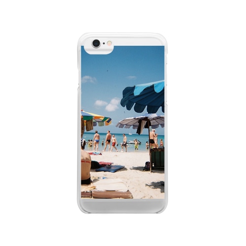 summer vacation Clear Smartphone Case