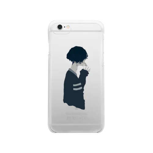 Emo男子 Clear Smartphone Case