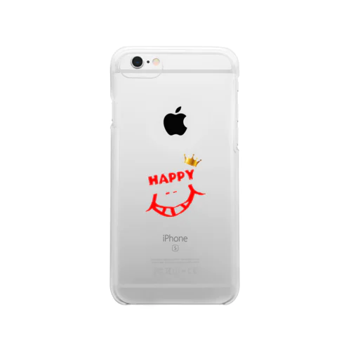 ★HAPPY SMILE★ Clear Smartphone Case