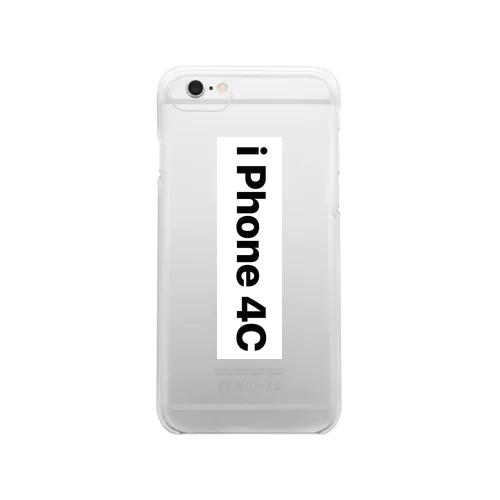 『i Phone 4C』 Clear Smartphone Case