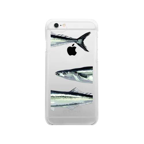 秋刀魚 Clear Smartphone Case