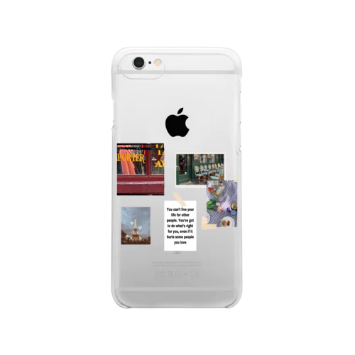 collage series 1  Clear Smartphone Case