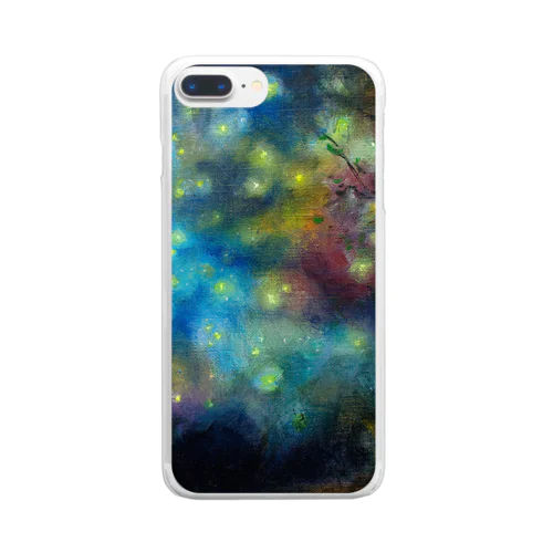 ムラナギ／夜空の星 Clear Smartphone Case