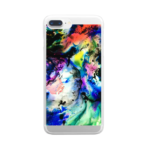 dyebirth_005 Clear Smartphone Case