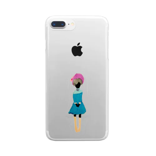 girl1 Clear Smartphone Case