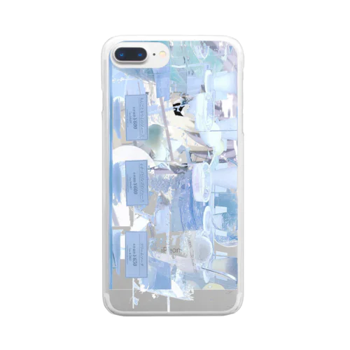 エアコンの風 Clear Smartphone Case