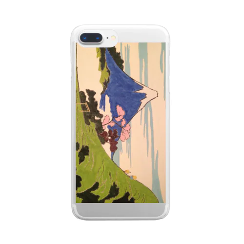 神道の光の中の浮世絵の精神：Spirit of Ukiyo-e in the Light of Shinto Clear Smartphone Case