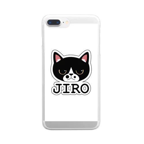 ジロー Clear Smartphone Case