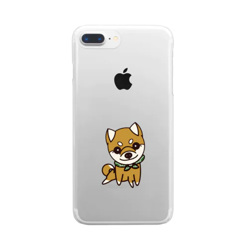 柴犬 Clear Smartphone Case